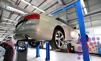 كراج تصليح السيارات امريكي في دبي