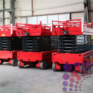 تأجير سيزر لفت (رافعات مقصية) – كهربائية وهيدروليكية – في الدمام، الرياض، الجبيل، القطيف، جدة